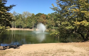 jet d'eau dans le parc du Vésinet 