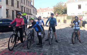 devant l'église de Cergy 