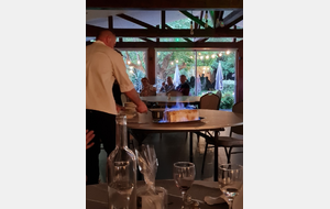 Omelette Norvégienne flambée 