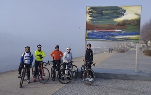 mardi 14 février - les filles le matin dans la brume 