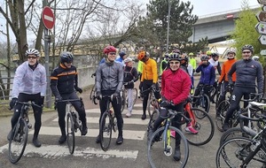 point d'étape à Conflans-Sainte-Honorine le 5 février avec quelques mesnilois dans la cohue 