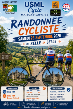 DE SELLE EN SELLE  - MAISONS LAFFITTE- CHANTILLY